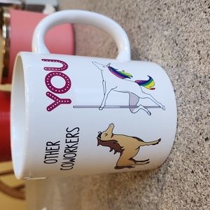 Unicorn coffee mug 12 oz